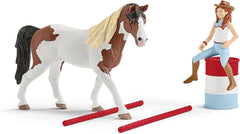 Schleich: Horse Club Hannah's Riding Horse 12-Piece Set - 42441 Toys & Games Schleich