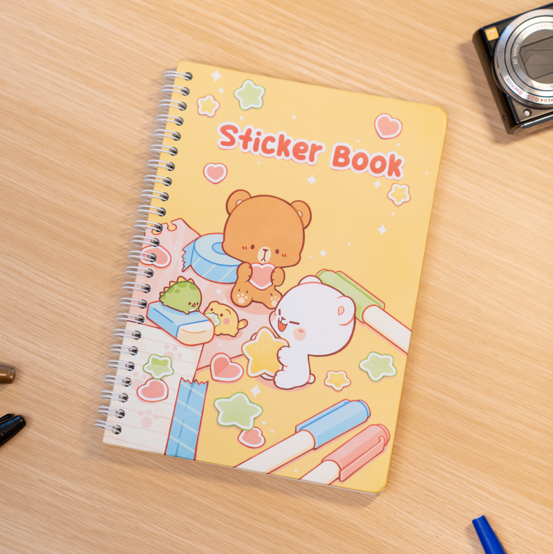 Milk Mocha Bear: Happy Memories Sticker Book Home Office Milk Mocha Bear