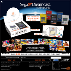 Sega Dreamcast Trading Cards Booster Box - 24 Packs Card Game Limited Run Games