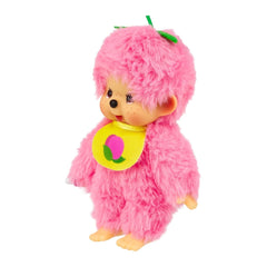 Sekiguchi Monchhichi Fruit Color Plush Doll - Peach Pink Toys & Games Monchhichi