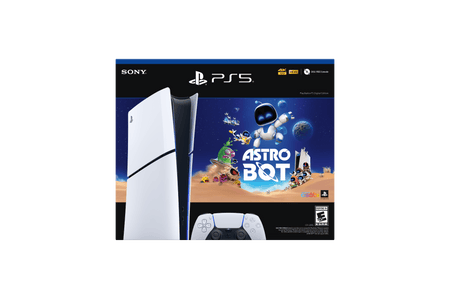 PlayStation 5 Slim: Astro Bot Bundle - Disc Free Digital Console System PlayStation 5 Hardware Sony