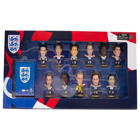 SoccerStarz: England Team Pack 11 - 2024 Version Figures Toys & Games Soccerstarz