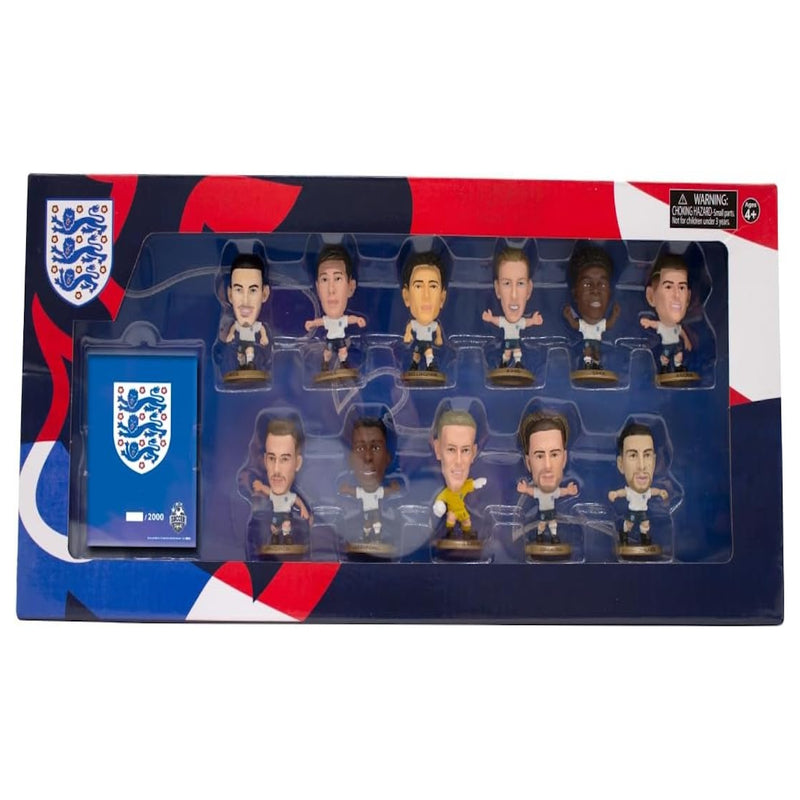 SoccerStarz: England Team Pack 11 - 2024 Version Figures Toys & Games Soccerstarz