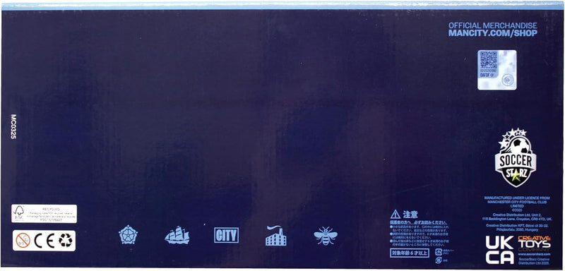 Soccerstarz: Man City Team 12 Pack - 2025 Version Figures Toys & Games Soccerstarz