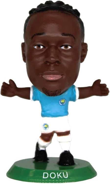 SoccerStarz: Manchester City - Jeremy Doku Toy - Collectible Soccerstarz