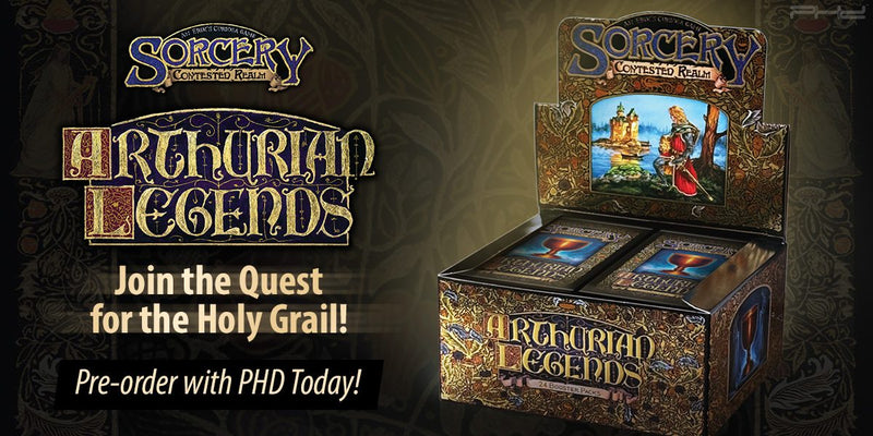 Sorcery TCG Erik's Curiosa: Arthurian Legends Booster Box - 24 Packs Card Game Erik's Curiosa