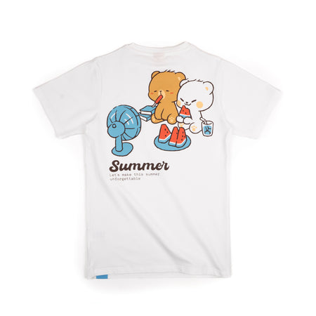 Summer Watermelon T-Shirt T-Shirts Milk Mocha Bear