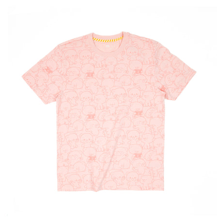 Giordano X Milk Mocha Bear: Daily Life Collage (Pink) T-Shirts Milk Mocha Bear