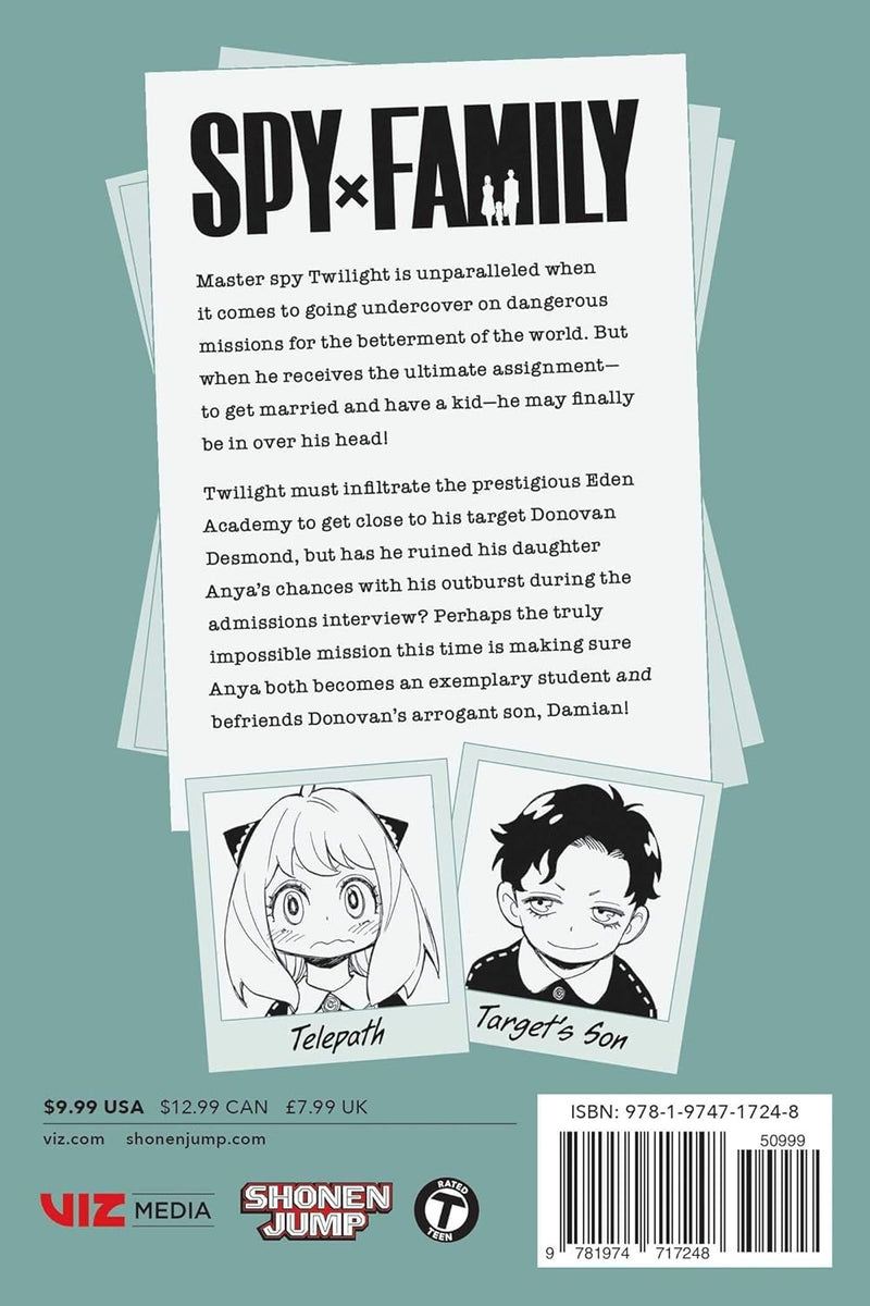 Spy x Family: Volume 2 Manga Viz Media