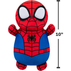 Squishmallows: Hug Mees Spidey and Friends - Spidey 10-Inch Plush Toys & Hobbies Jazwares