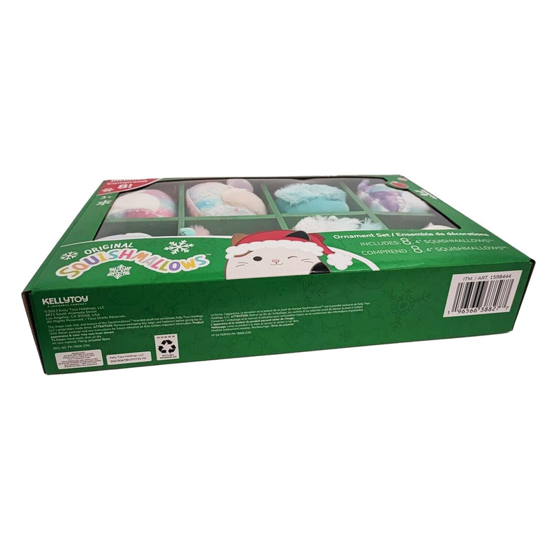 Squishmallows: 8-Pack Fantasy Ornament 2023 Set Toys & Games Kellytoy