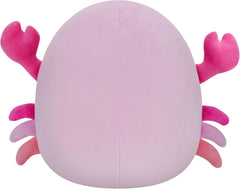 Squishmallows: Cailey the Pink Crab with Starfish Pin - 7.5" Plush Toys & Games Jazwares