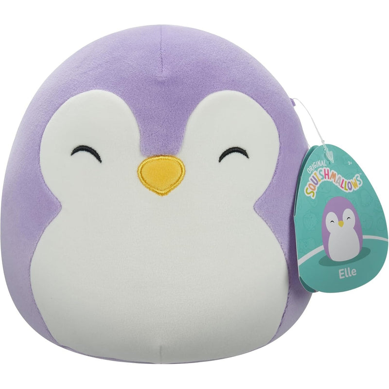 Squishmallows: Elle the Penguin - 7.5" Plush Toys & Games Jazwares