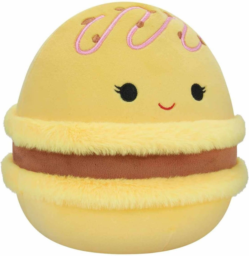 Squishmallows: Visconti the Lemon and Chocolate Macaron Toys & Games Jazwares