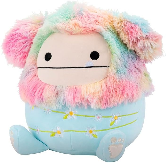 Squishmallows: Zozo the Rainbow Bigfoot 12" Plush Toys & Games Jazwares