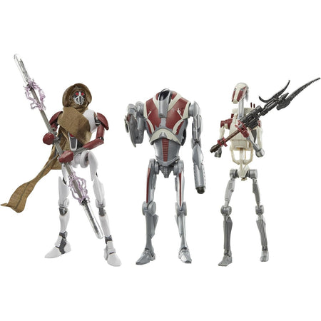 Star Wars Black Series: Jedi Survivor 3-Pack - Magnaguard / Super Battle Droid / Battle Droid Toys & Games Hasbro