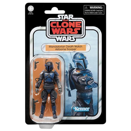 Star Wars Clone Wars: Mandalorian Death Watch Airborne Trooper Toys & Games Hasbro