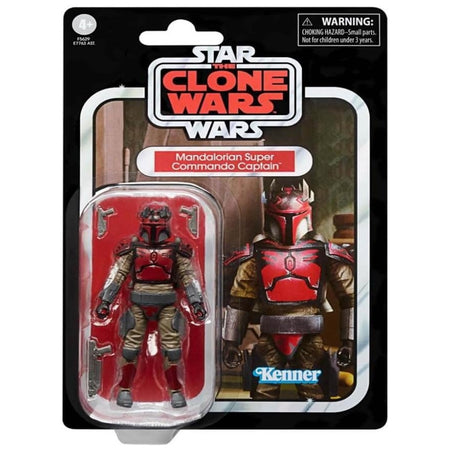Star Wars Clone Wars: Mandalorian Super Commando Captain Toys & Games Hasbro