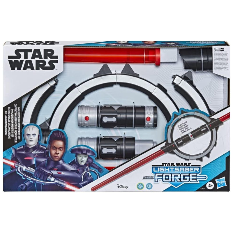 Star Wars: Lightsaber Forge - Inquisitor Masterworks Set Electronic Lightsaber Building Kit Toys & Games Hasbro