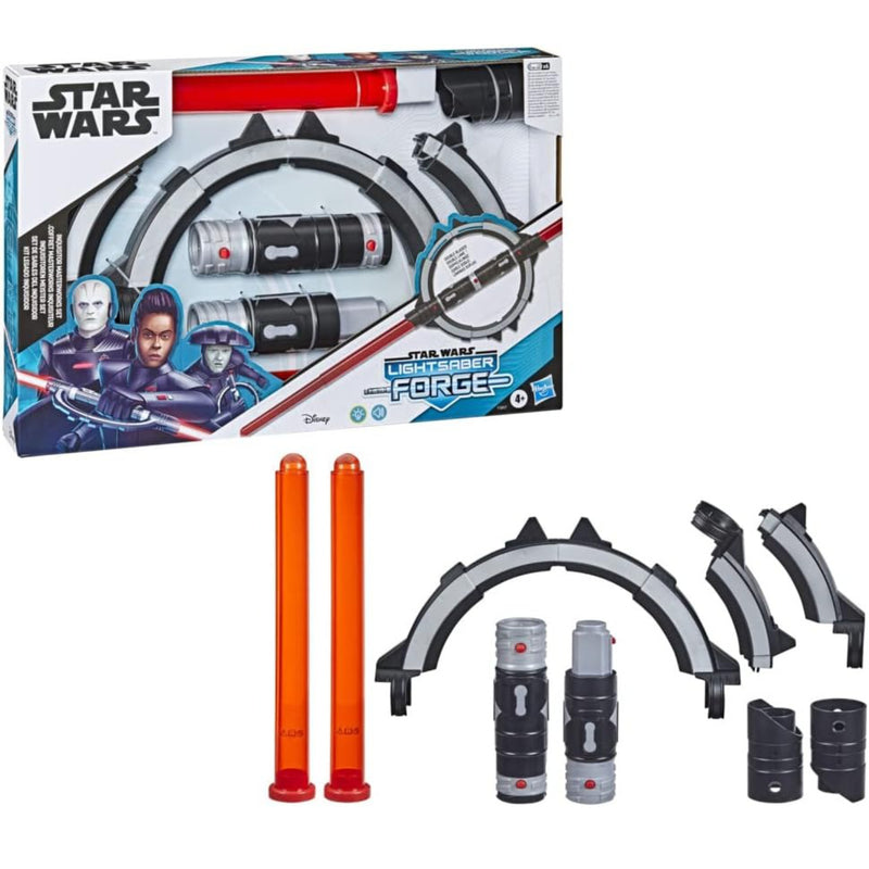 Star Wars: Lightsaber Forge - Inquisitor Masterworks Set Electronic Lightsaber Building Kit Toys & Games Hasbro