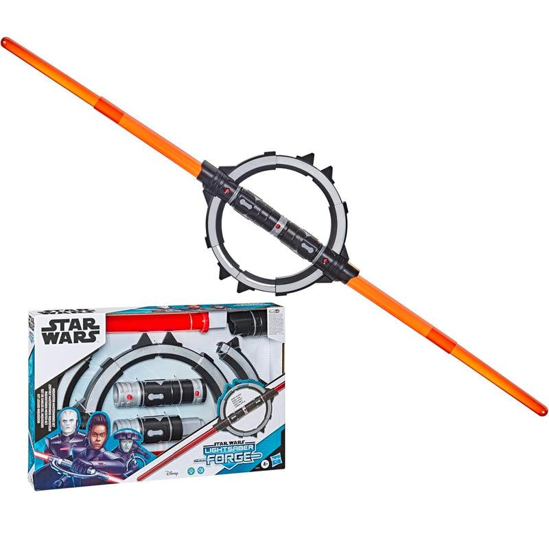 Star Wars: Lightsaber Forge - Inquisitor Masterworks Set Electronic Lightsaber Building Kit Toys & Games Hasbro