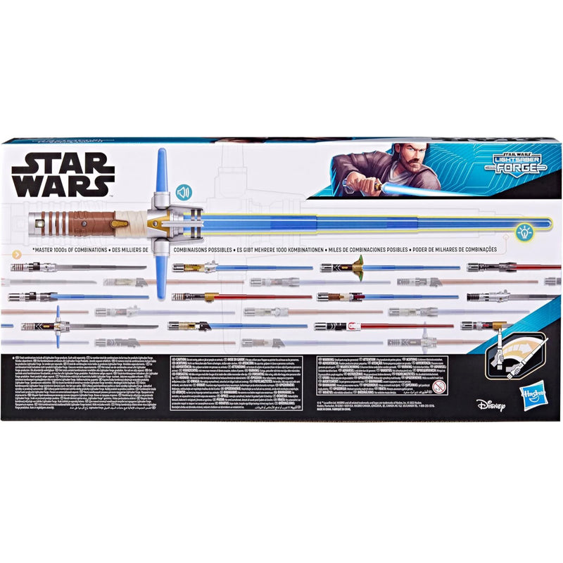 Star Wars: Lightsaber Forge - Jedi Master Obi-Wan Kenobi Electronic Lightsaber Building Kit Toys & Games Hasbro