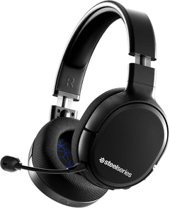 SteelSeries Arctis 1 Wireless Gaming Headset USB-C Detachable Clearcast Microphone for Nintendo Switch and Lite, PC, PS4, Android Black PC Accessories SteelSeries