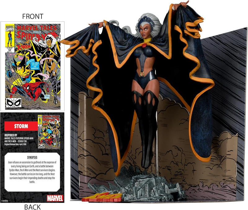 Storm: Marvel Tales Featuring Spider-Man and the X-Men - 1:10 Scale Figure Toys & Games McFarlane Toys
