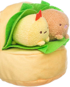 Sumikkogurashi San-X Original: Tonkatsu and Ebi Sandwich Plush Toys & Games Sumikko Gurashi