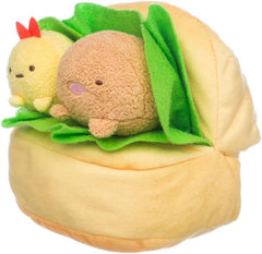 Sumikkogurashi San-X Original: Tonkatsu and Ebi Sandwich Plush Toys & Games Sumikko Gurashi