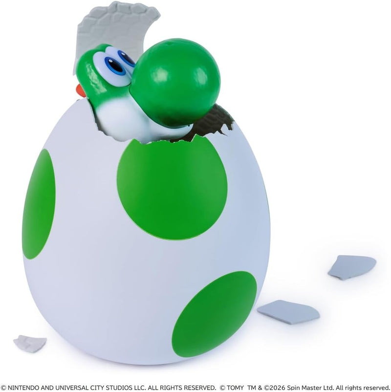 Super Mario Galaxy Movie: Interactive Hatchin Yoshi Figure Electronics Spin Master