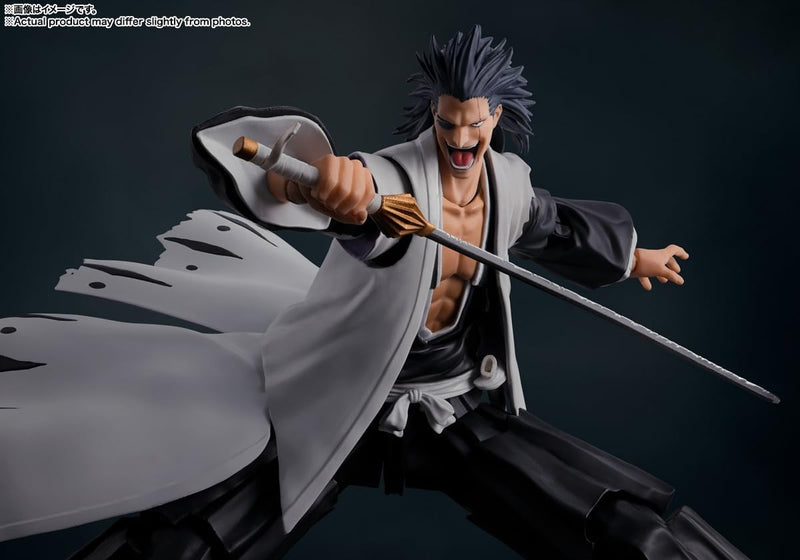 Tamashii Nations: Bleach: Thousand-Year Blood War Kenpachi Zaraki S.H. Figuarts Toys & Games Bandai Namco