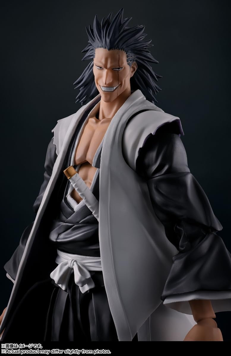 Tamashii Nations: Bleach: Thousand-Year Blood War Kenpachi Zaraki S.H. Figuarts Toys & Games Bandai Namco