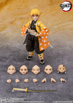 Tamashii Nations: Demon Slayer: Kimetsu no Yaiba - Zenitsu Agatsuma S.H. Figuarts Toys & Games Bandai Namco