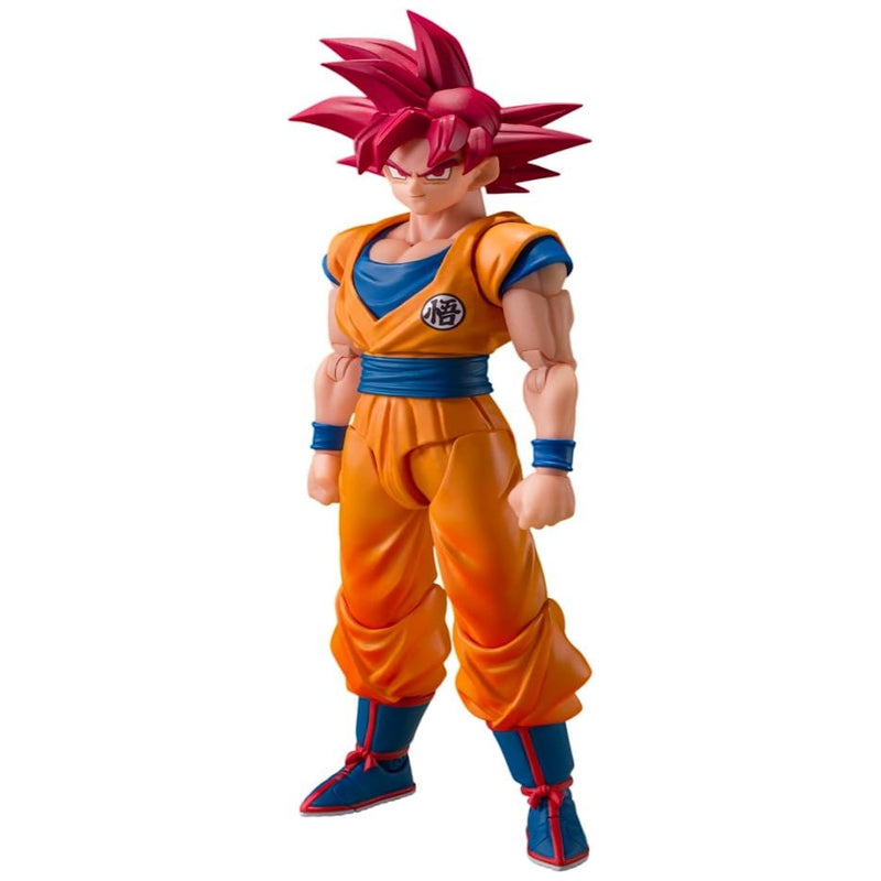 Tamashii Nations: Dragon Ball Super - Super Saiyan God Son Goku - God Aura S.H. Figuarts Toys & Games Bandai Namco