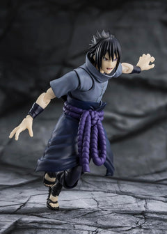 Tamashii Nations: Naruto Shippuden - Sasuke Uchiha Figure Solitary Shinobi Version S.H. Figurarts Toys & Games Bandai Namco