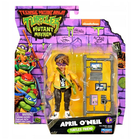Teenage Mutant Ninja Turtles: Mutant Mayhem: April O'Neil Figure Toys & Games Playmates
