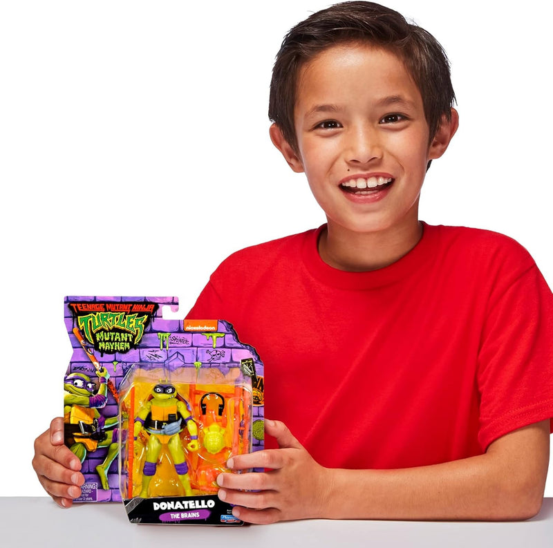 Teenage Mutant Ninja Turtles: Mutant Mayhem Donatello - 4.5" Figure Toys & Games Playmates