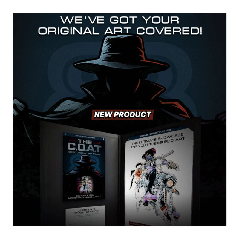 ComicCapsule The C.O.A.T. Art Display