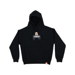 Tired Hoodie Apparel Puglie Mart