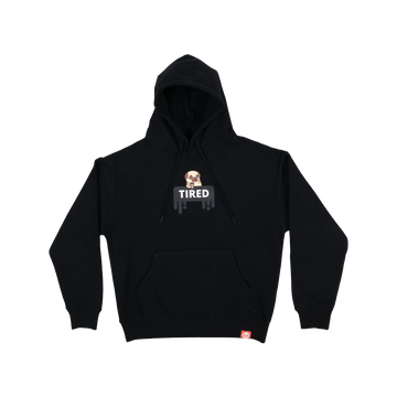 Tired Hoodie Apparel Puglie Mart