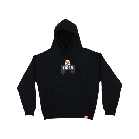 Tired Hoodie Apparel Puglie Mart