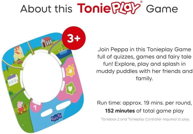 Tonies: Tonieplay Peppa Pig - Playdate with Peppa Game Set Toys & Games Tonies