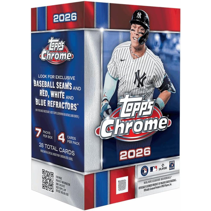 Topps: 2026 Chrome Baseball Blaster Box - 7 Packs