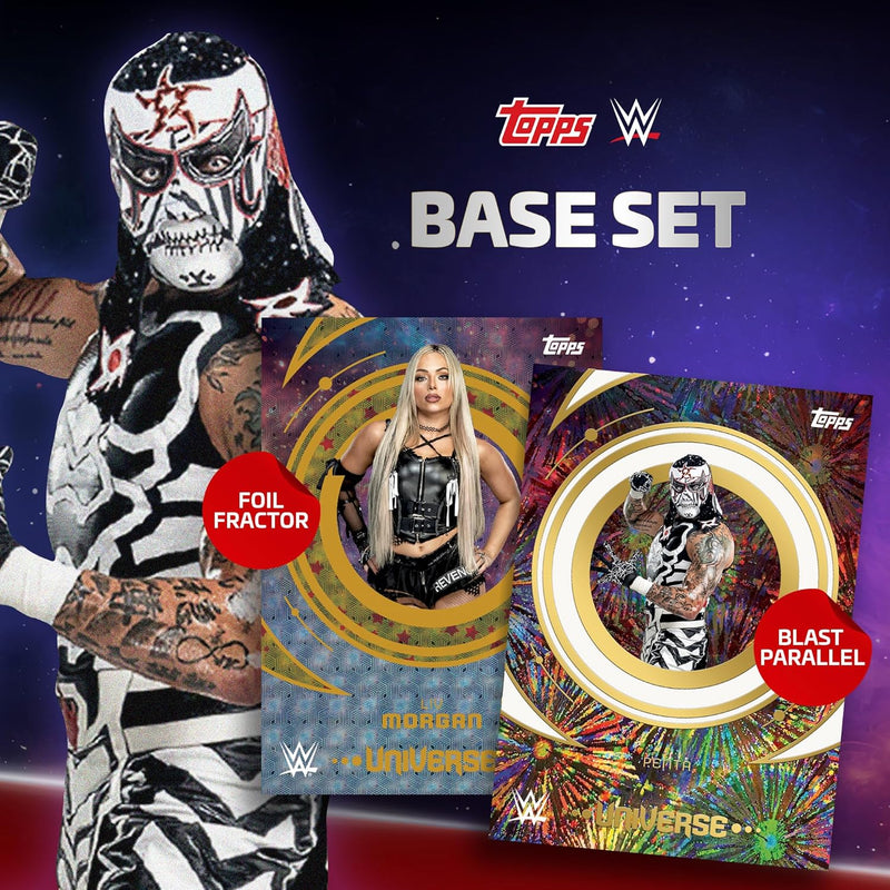Topps: WWE Universe Blaster Box 2025 (6 Pack Box) Sports Cards Topps