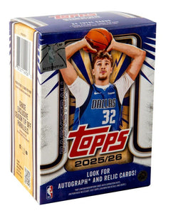 Topps Basketball 2025-26: Blaster Box - 7 Packs Sports Cards Topps