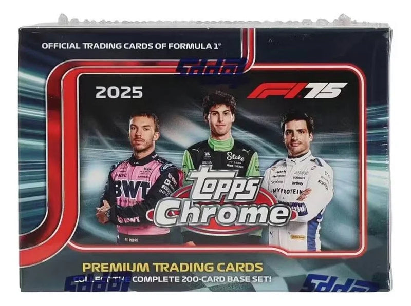 2025 Topps Chrome Formula 1 Value Box - 6 Packs