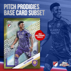 Topps: 2025 Chrome MLS Soccer Blaster Box (7 Packs) Sports Cards Topps