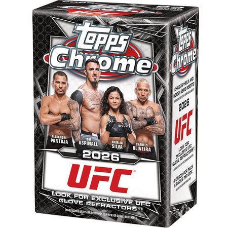 2026 Topps Chrome UFC - Blaster Box (24 Cards)