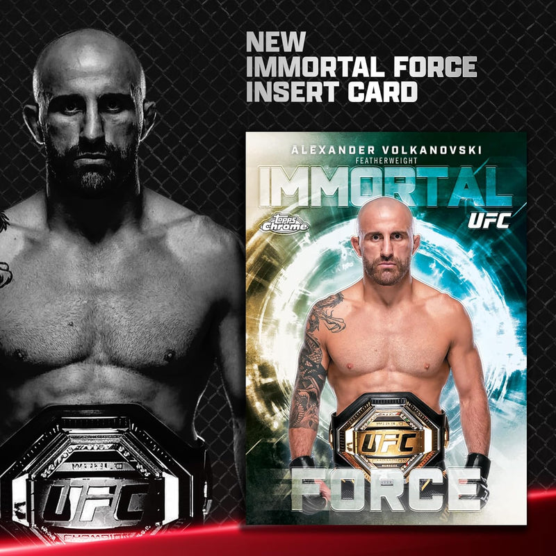 2026 Topps Chrome UFC - Blaster Box (24 Cards) Sports Cards Topps